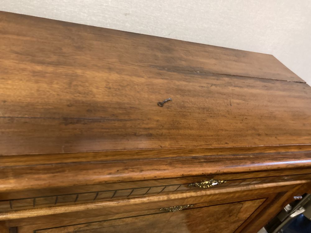 An early 19th century Swedish secretaire à abattant, width 105cm depth 50cm height 148cm